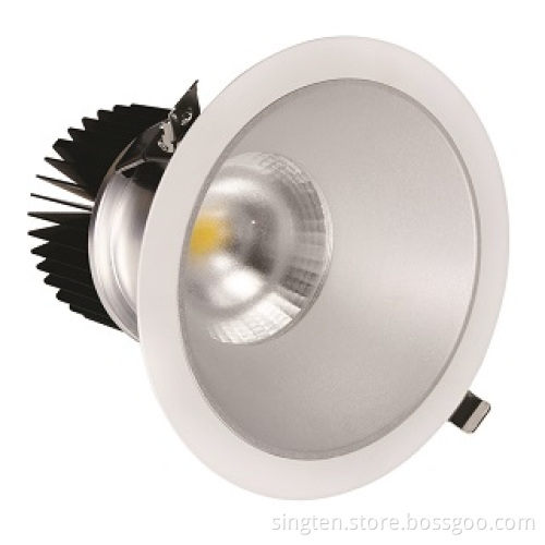 UGR<19, SDCM<3 Glareless LED Downlight, 5 Years Warranty Glareless COB LED Down Lights 22W 28W 38W 50W 60W 70W